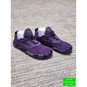 Joomra Women's Barefoot Shoes Zero Drop Sneakers Purple size 40/ 9-9.5 US